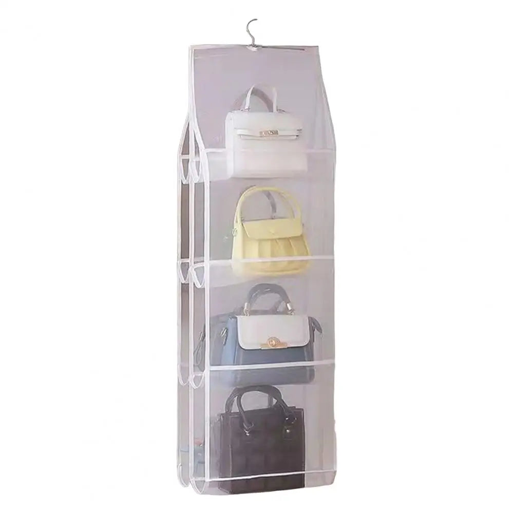 Transparent Purse Organizer with Compartments