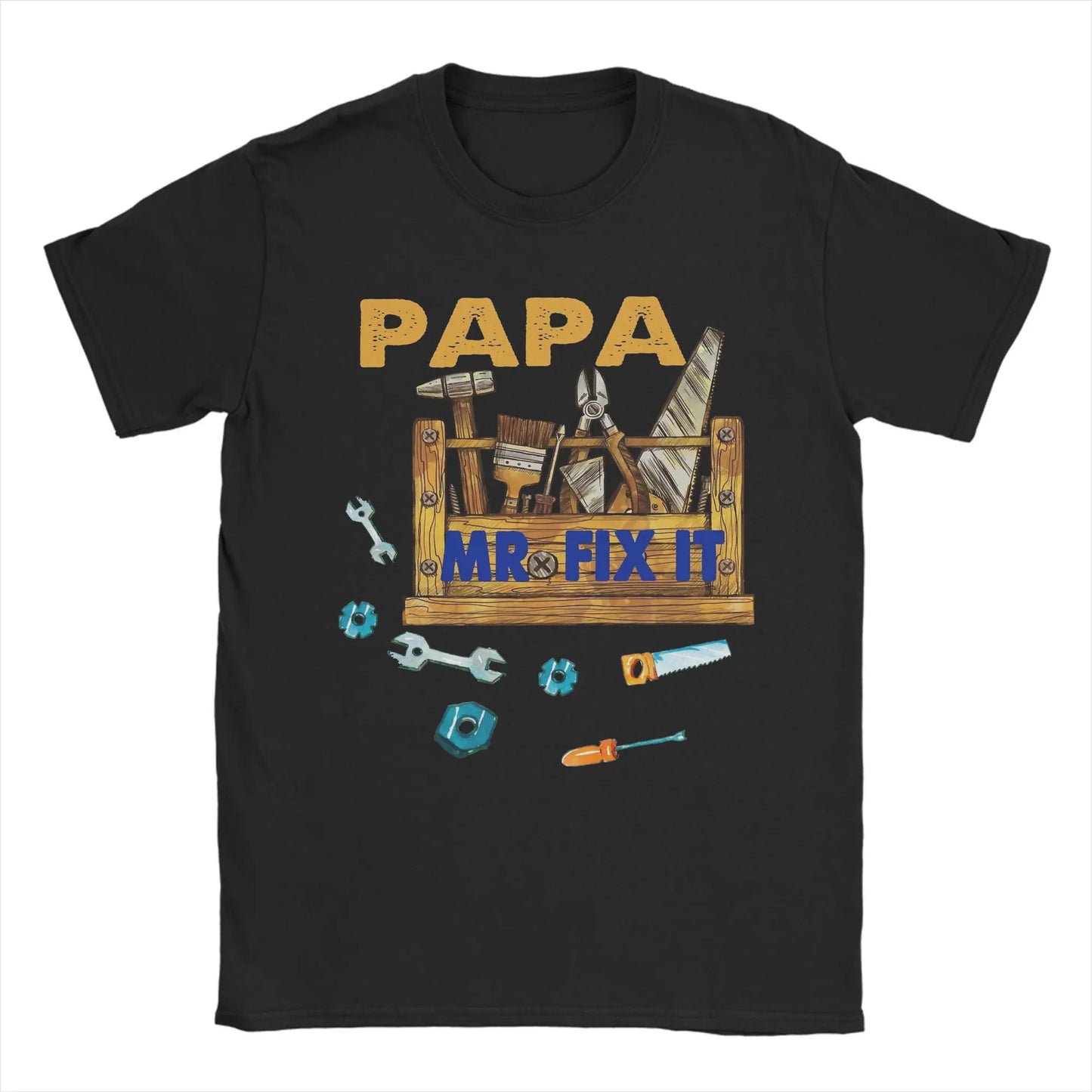 Papa Mr. Fix It T-Shirt – Happy Father's Day Gift for Men & Women