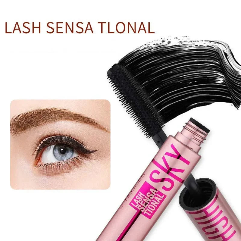 4D Black Waterproof Mascara – Long-Lasting Lash Enhancer