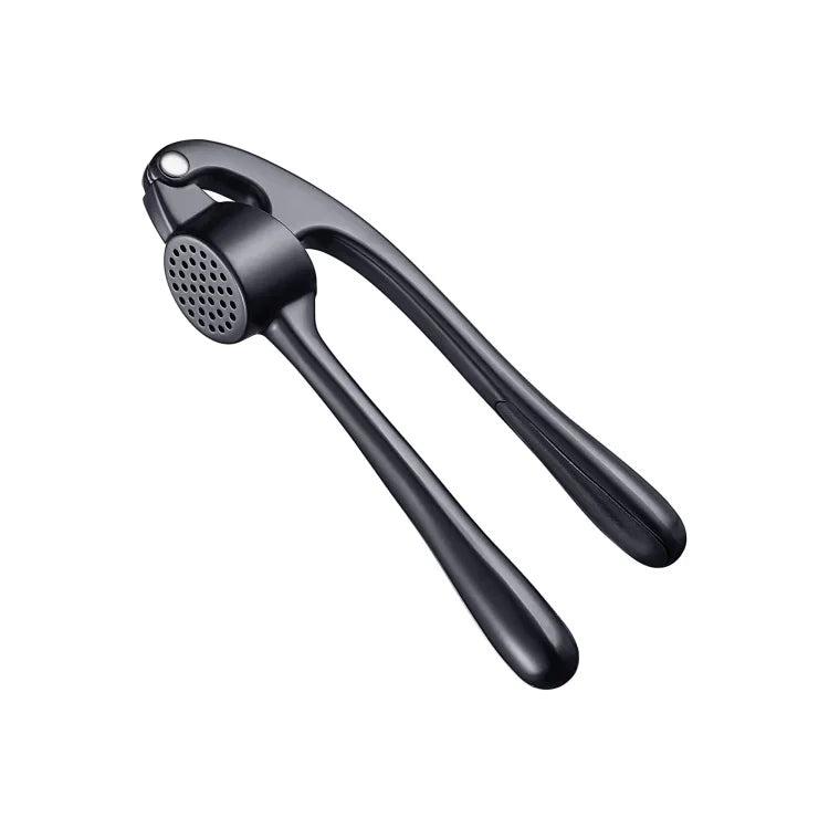 LMETJMA Stainless Steel Garlic Press – Easy-Squeeze Mincer & Crusher