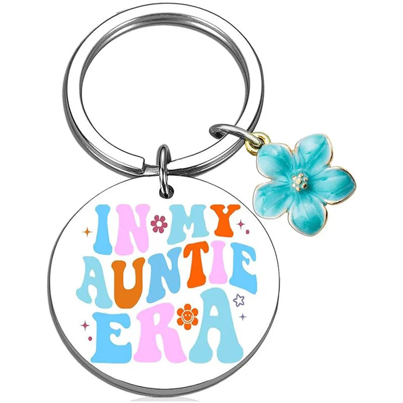 Auntie Keychain Gift – Perfect for Mother’s Day, Birthday, & Christmas from Niece/Nephew