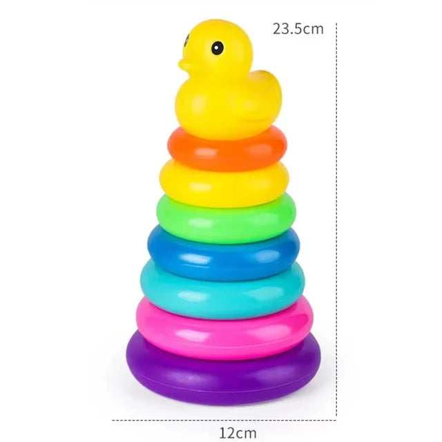 Montessori Ball Drop Stacking Tower Toy for Toddlers (1-3 Years)