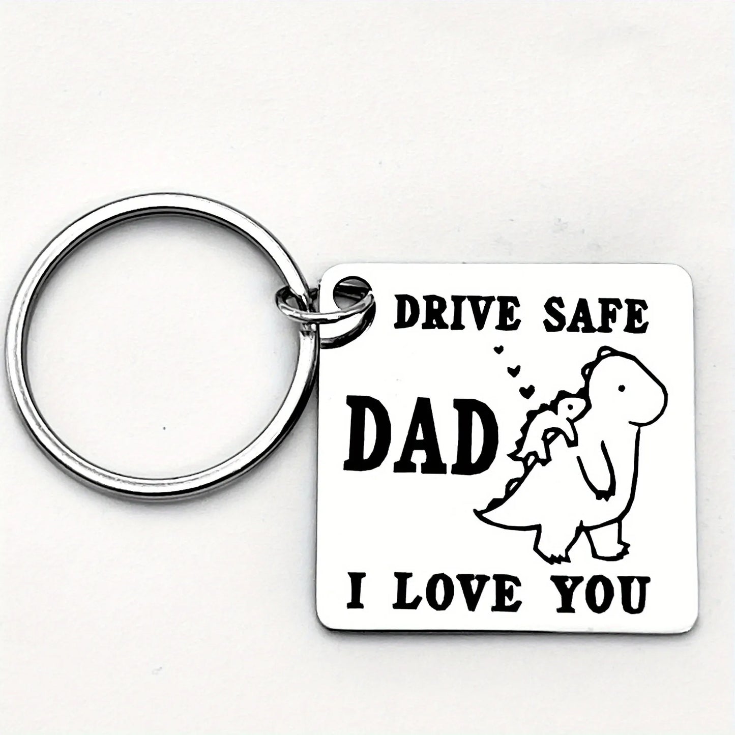 Drive Safe Dad Keychain – Unique & Loving Father’s Day or Birthday Gift