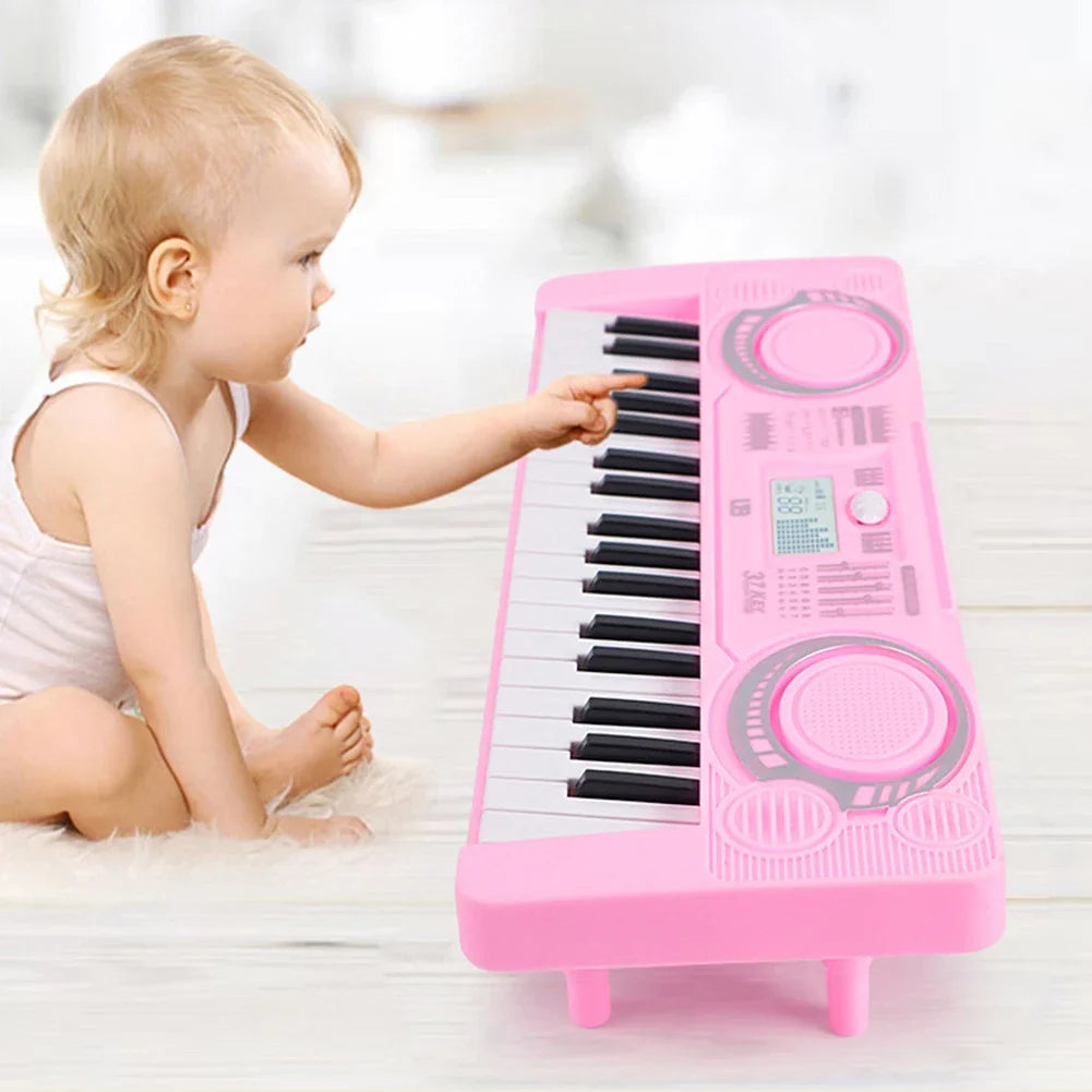 37-Key Children's Electronic Piano – Portable Educational Musical Toy