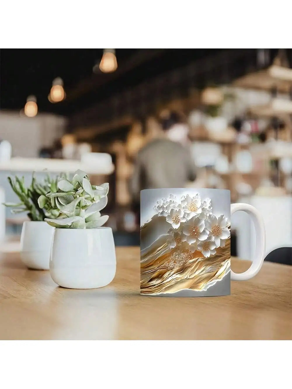 Large Glossy Ceramic Coffee Mug – Gift for Mother’s Day, Birthday & More