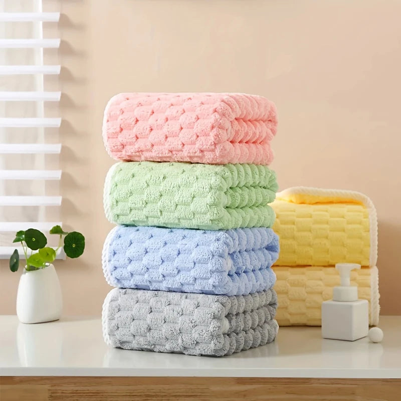 2PCS XL Microfiber Bath Towels – Soft, Quick-Dry & Absorbent