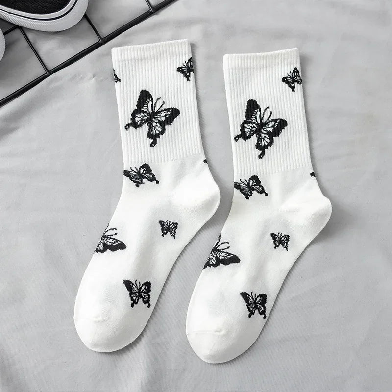 High-Quality Unisex Street Style Cotton Socks – Long Tube Hip-Hop Basketball Socks