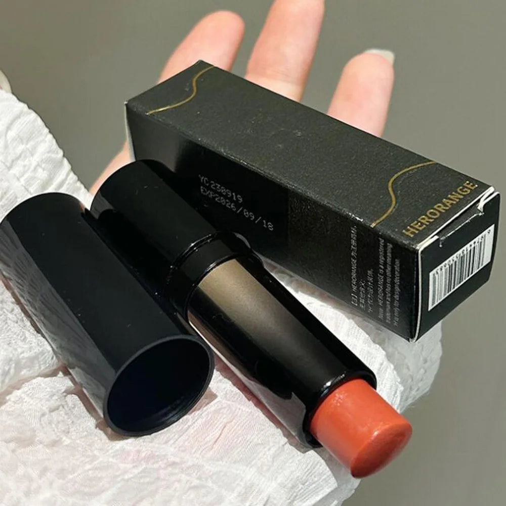 Low-Saturation Mirror Lip Gloss – Moisturizing Nude Tint Lipstick