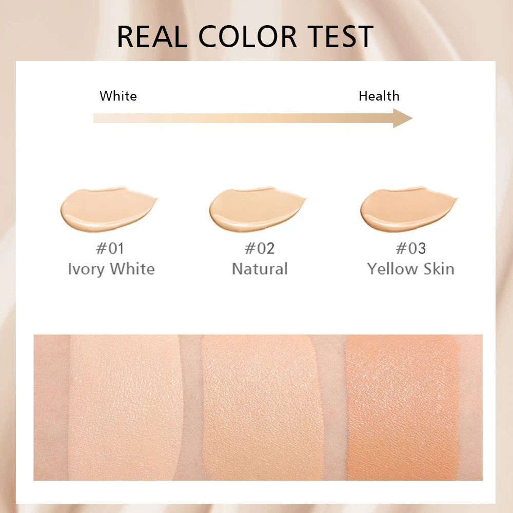 Liquid Foundation – Natural, Lightweight Coverage for Flawless, Bare-Face Look & Blemish Concealing