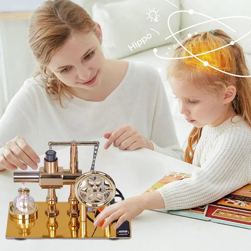 Science Inventions Kit – Industrial Model Set for Kids' Physics Projects