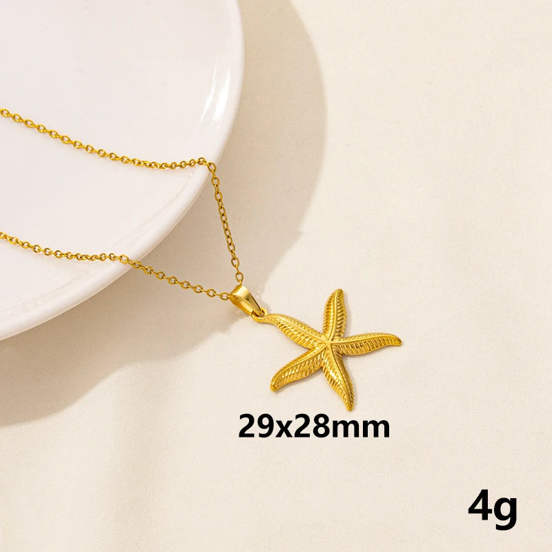 Punk Shark Charm Necklace – Ocean Animal Pendant Choker for Men & Women