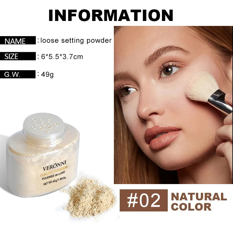 Banana Loose Powder – Pore-Reducing, Long-Lasting Matte Makeup