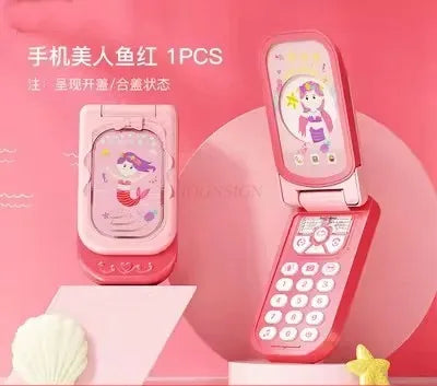 Kids Toy Phone – Simulation Mobile with Flip Cover, Music & Education