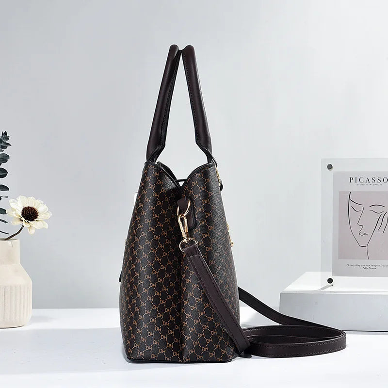 Luxury Designer Women's Handbag – Large Capacity, High-Quality Tote & Crossbody Bag