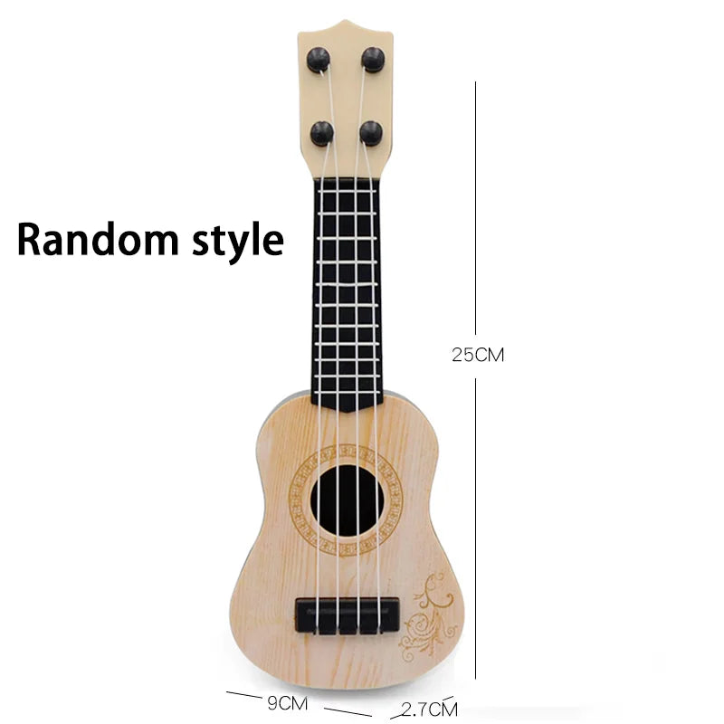Mini 4-String Classical Ukulele Guitar Toy – Beginner Instrument for Kids