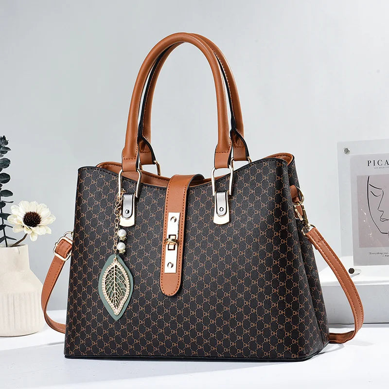 Luxury Designer Women's Handbag – Large Capacity, High-Quality Tote & Crossbody Bag