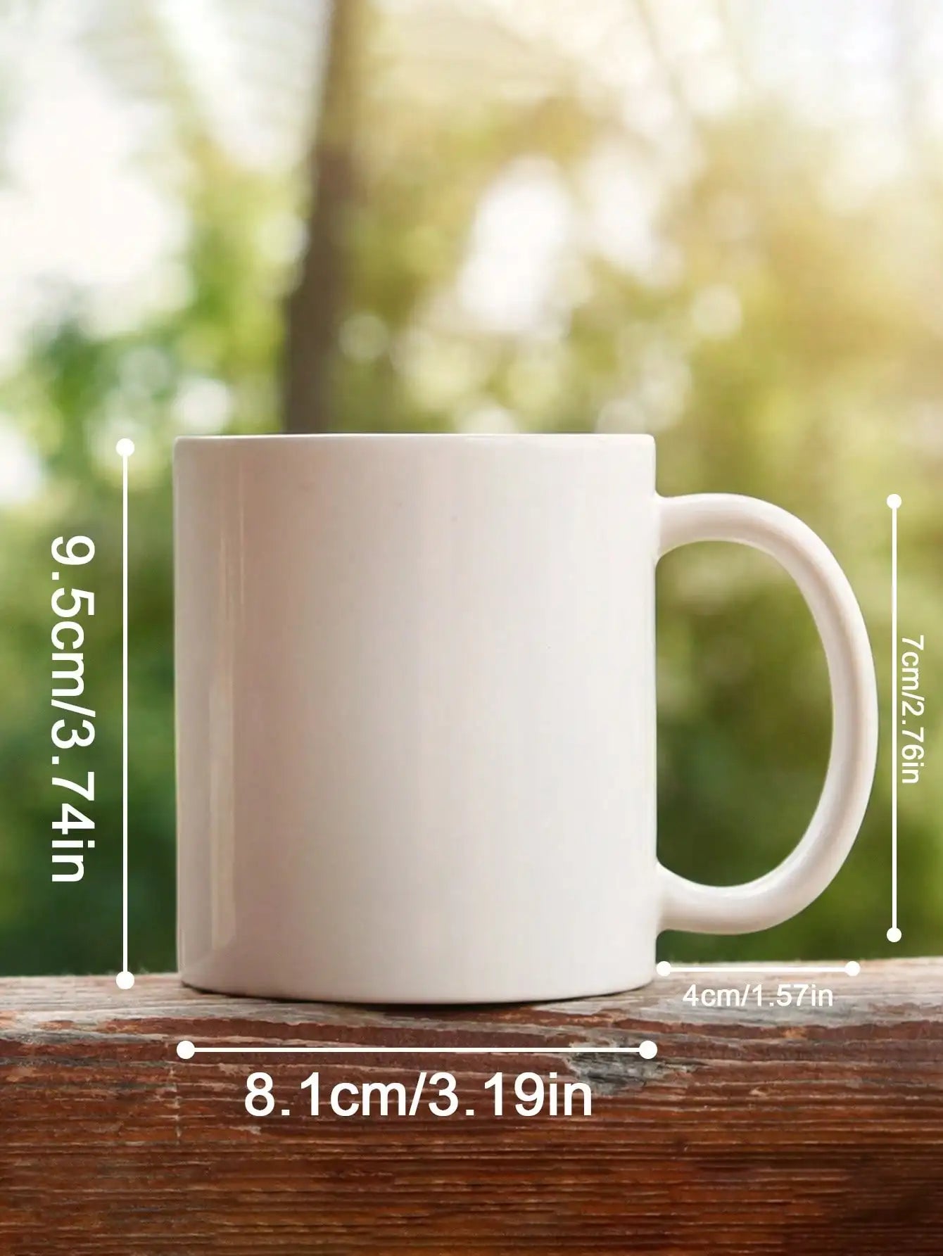 Personalized 3D Dad Mug – Custom Photo & Name Coffee Cup for Father's Day