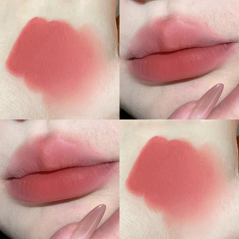 Waterproof Velvet Matte Lipstick – Long-Lasting Nude Coffee Tint