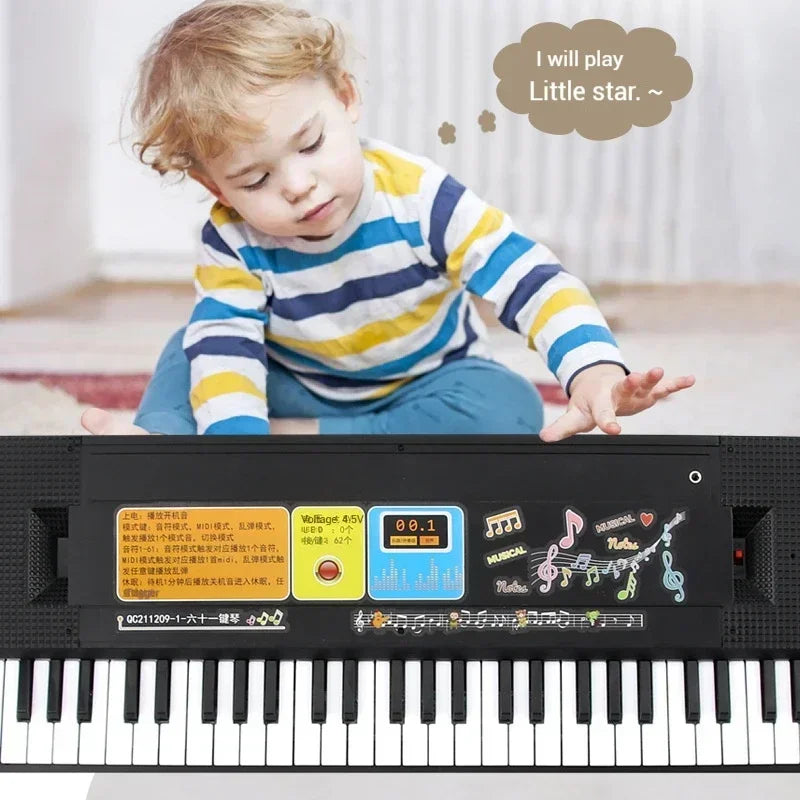 37/61-Key Electronic Keyboard for Kids & Beginners