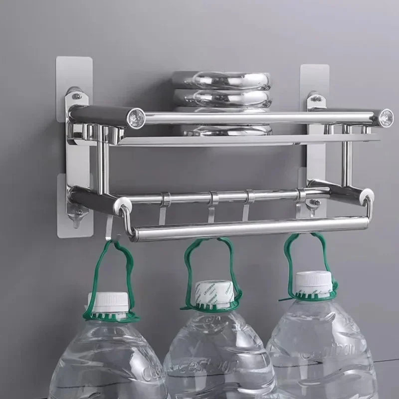 Adhesive Wall Hooks – Punch-Free Hanging for Frames, Clocks & More (50/1 Pcs)
