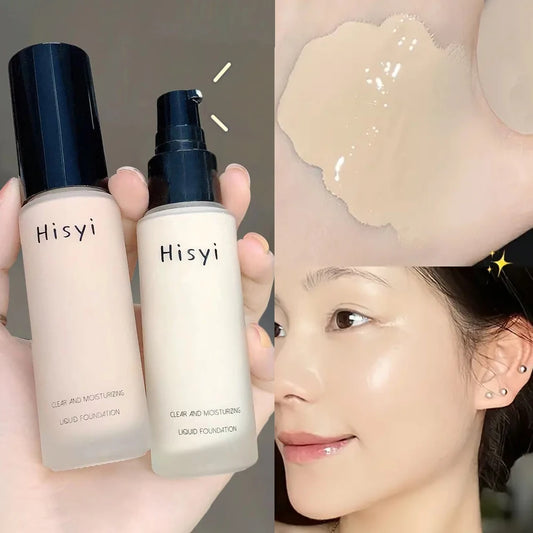 Liquid Foundation – Natural, Lightweight Coverage for Flawless, Bare-Face Look & Blemish Concealing