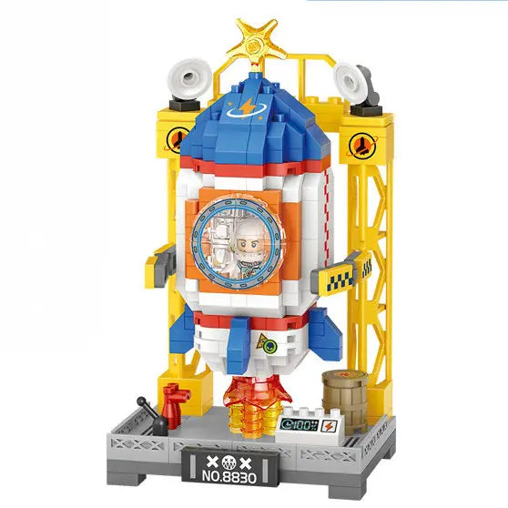 House Building Blocks Dessert Store Street View Snack Street Children's Toys Boys and Girls Gifts Compatible With Lego