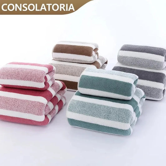 Soft Absorbent Bath Towels – Large Comfortable Towels for Couples