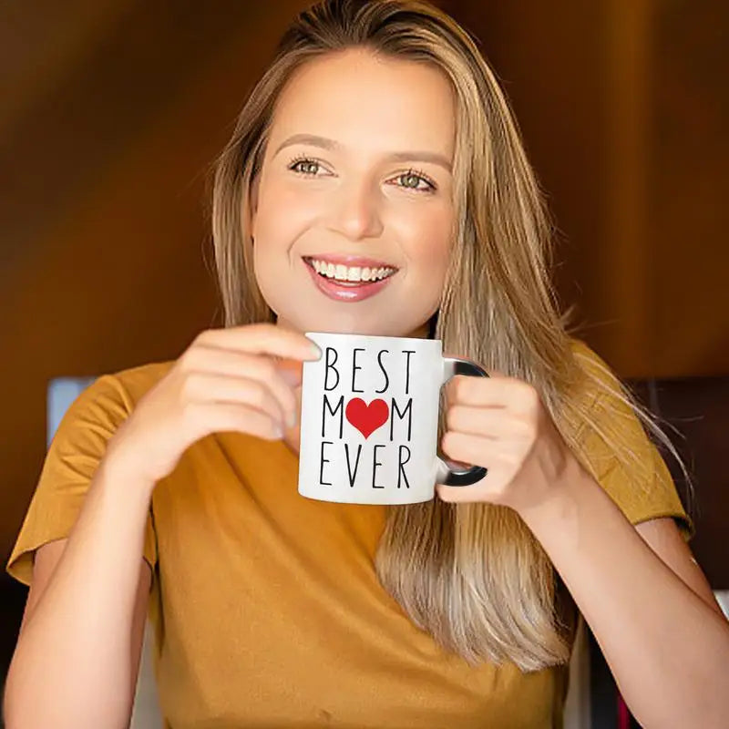 Color-Changing Ceramic Mom Mug – Mother's Day & Birthday Gift