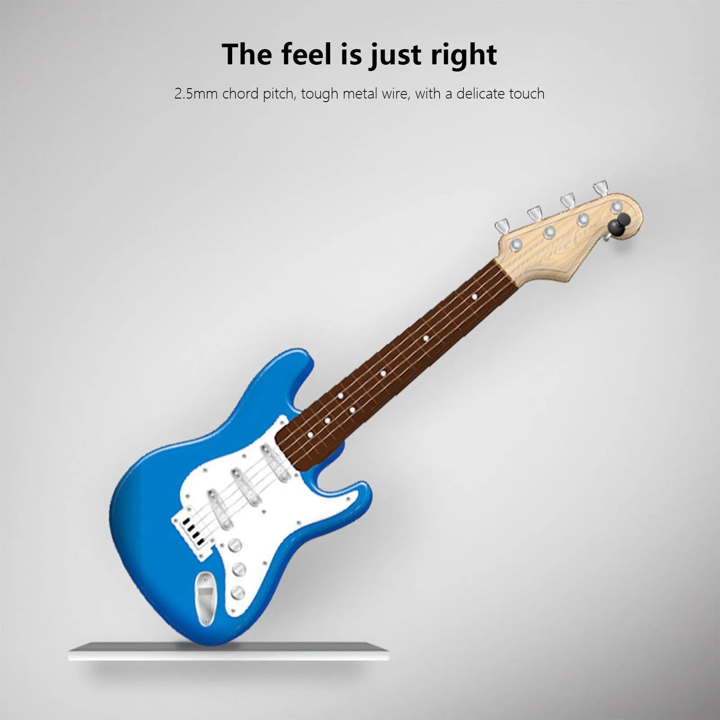 Kids 4-String Electric Guitar – Beginner Musical Toy Instrument