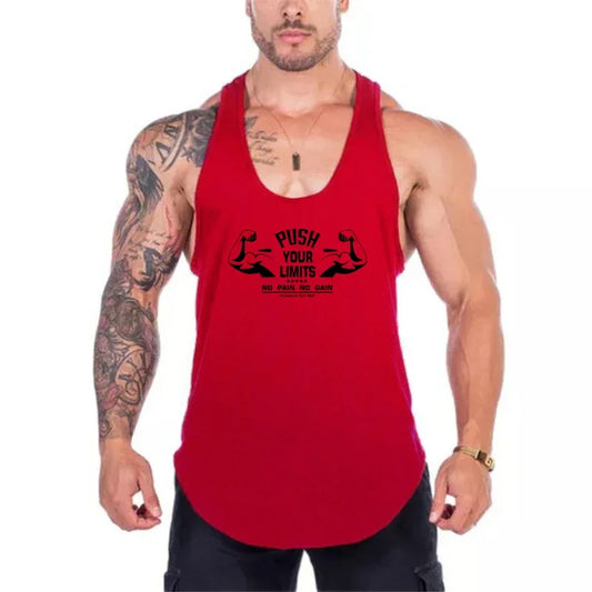 Men's Mesh Gym Tank Top – Quick-Dry Sleeveless Fitness Vest