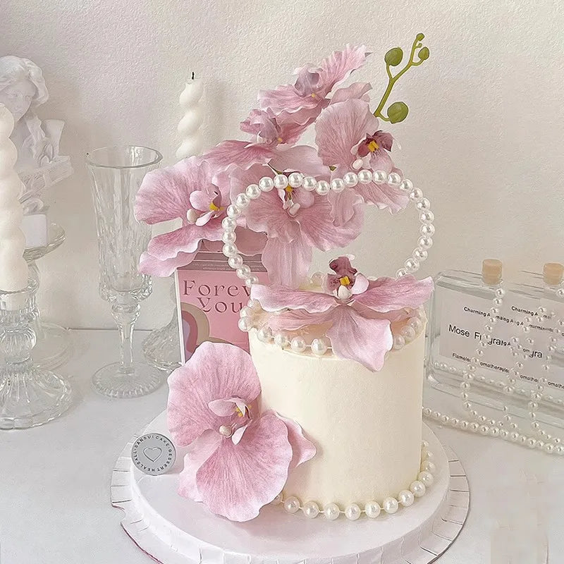 Mom & Baby Hug Cake Topper – Happy Mother’s Day & Birthday Party Decoration
