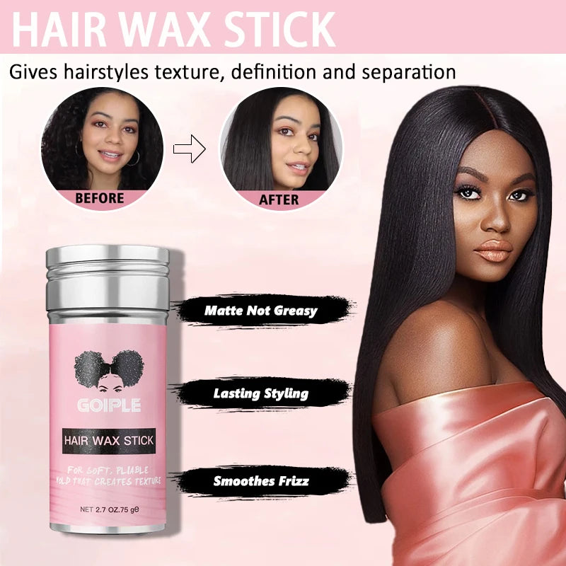 Goiple Hair Wax Stick – Flyaway Control & Lace Front Adhesive Glue