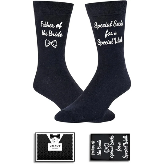 Wedding Gift Socks for Men – Father of the Bride & Groom Gifts from Bride