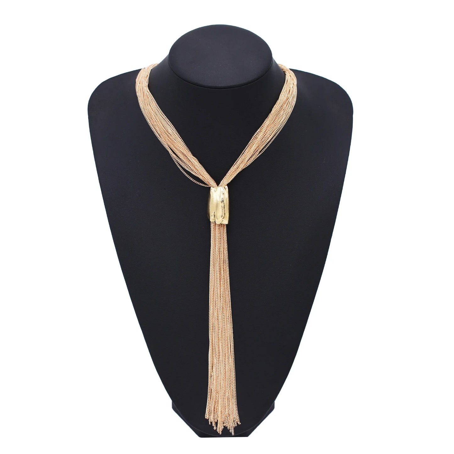 Gypsy Bohemian Chunky Tibetan Silver Necklace – Festival Party Jewelry for Women