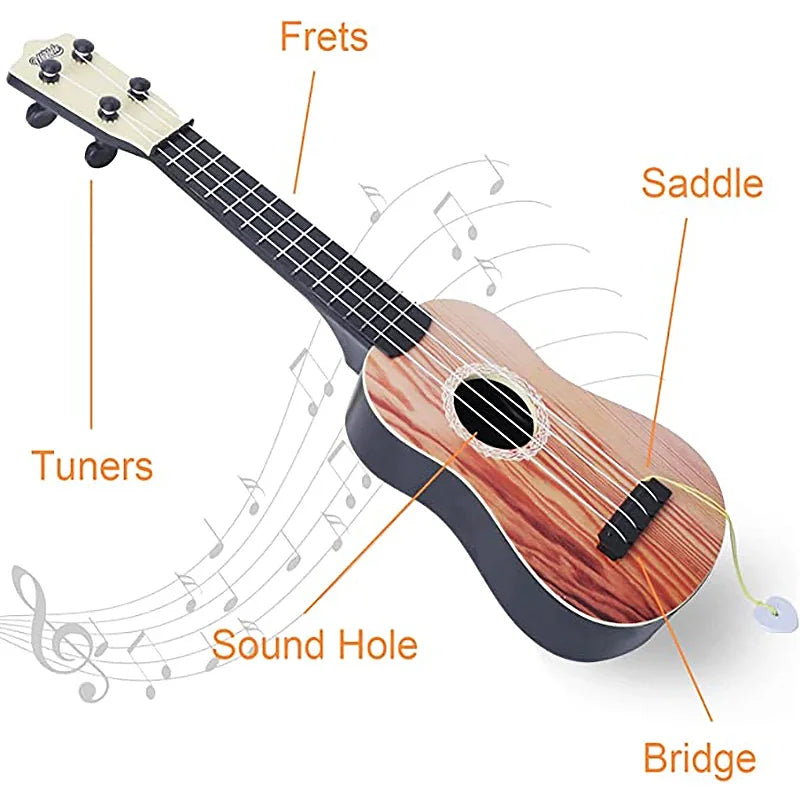 Mini 4-String Classical Ukulele for Beginners