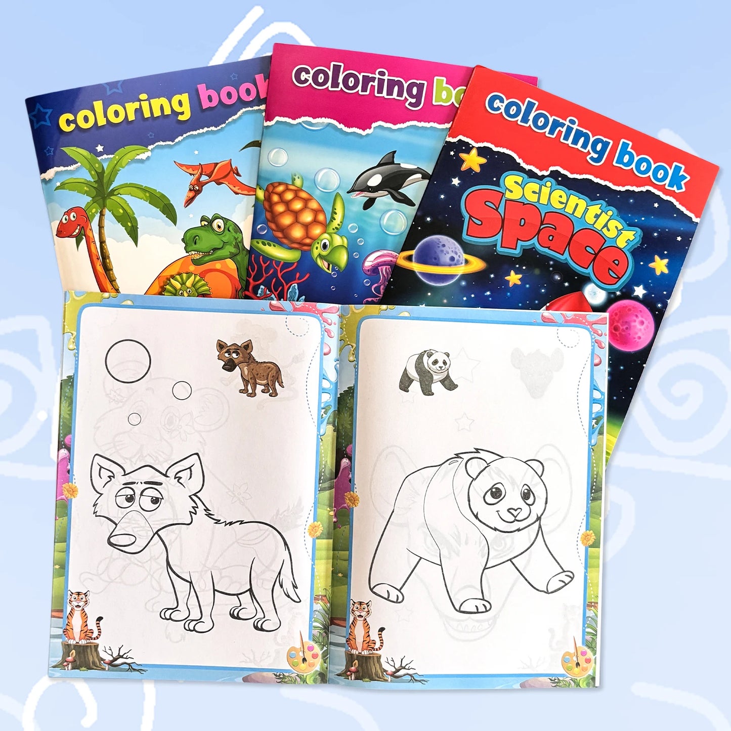 Kids Coloring & Drawing Book – Educational Graffiti Art Toy for Focus & Creativity
