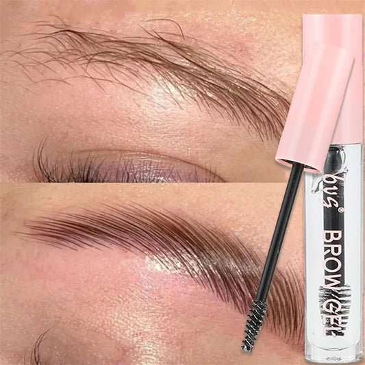 Clear Waterproof Eyebrow Gel – Long-Lasting Brow Styling Cream