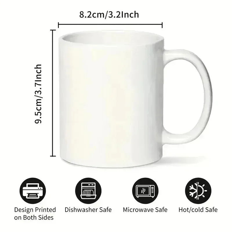 Inspirational Quote Coffee Mug – ‘Don’t Piss Me Off’ Ceramic Cup, Gift