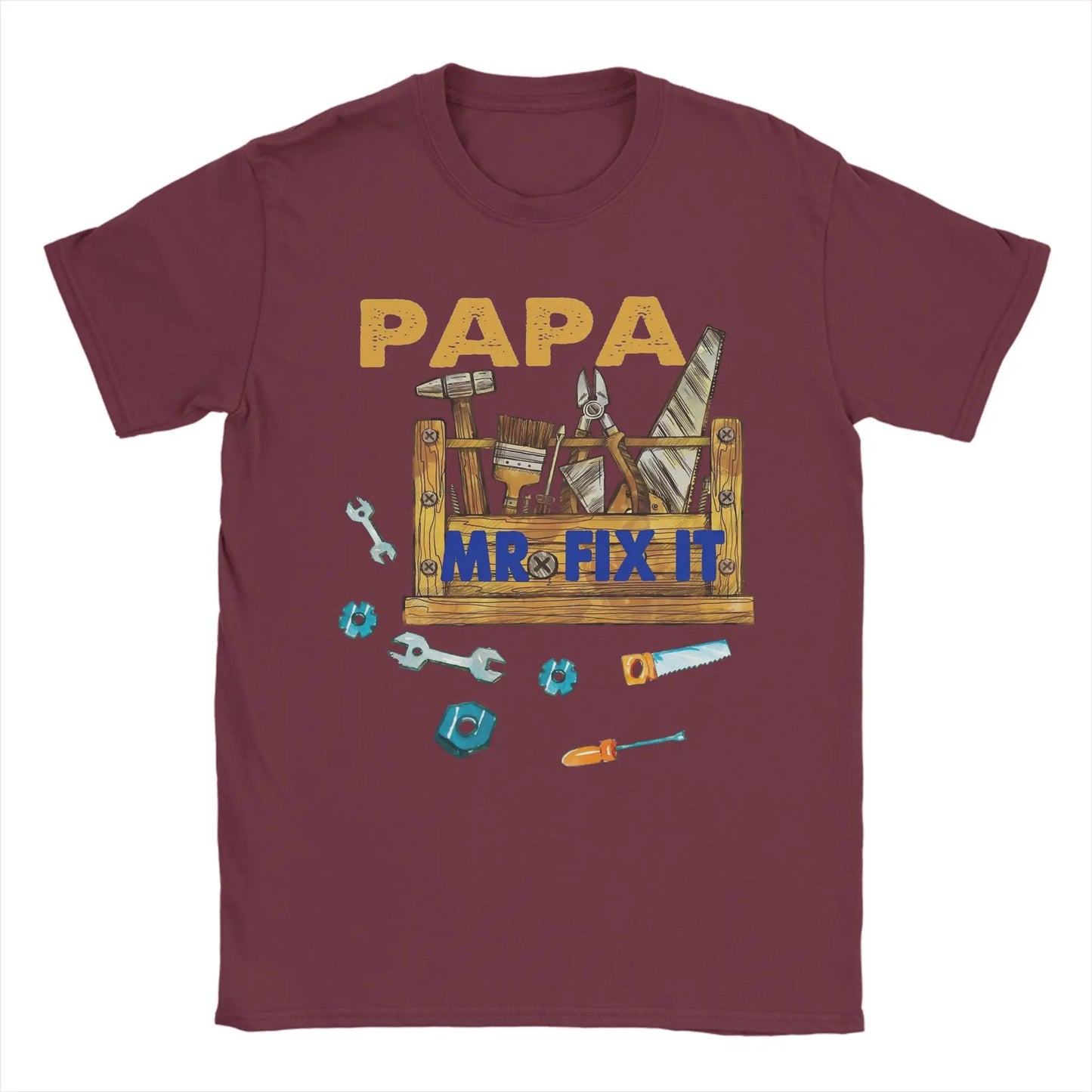 Papa Mr. Fix It T-Shirt – Happy Father's Day Gift for Men & Women