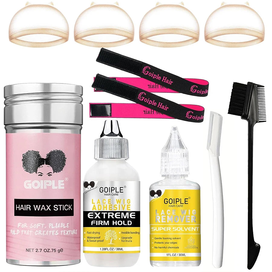Goiple Hair Wax Stick – Flyaway Control & Lace Front Adhesive Glue