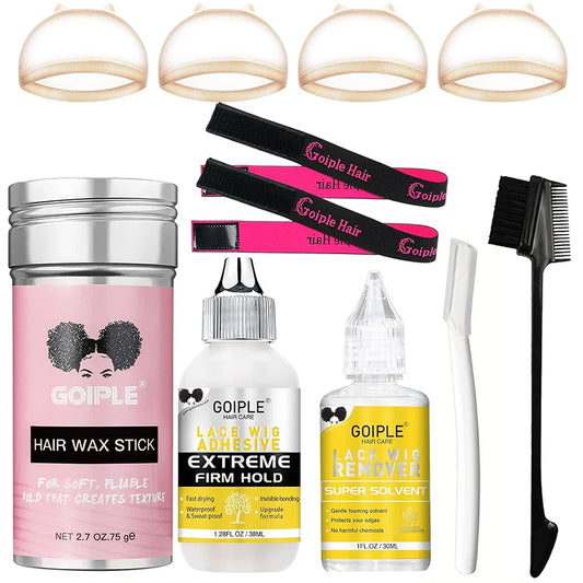 Goiple Hair Wax Stick – Flyaway Control & Lace Front Adhesive Glue