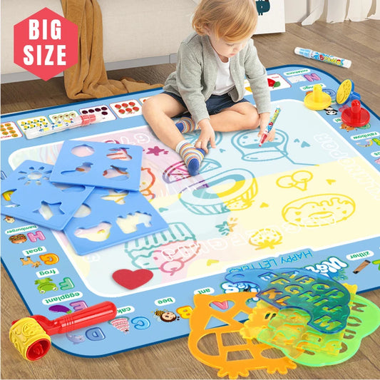 100x80CM Magic Water Drawing Mat for Kids
