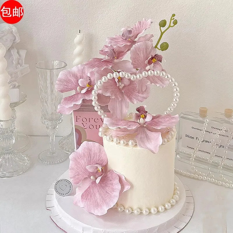 Mom & Baby Hug Cake Topper – Happy Mother’s Day & Birthday Party Decoration