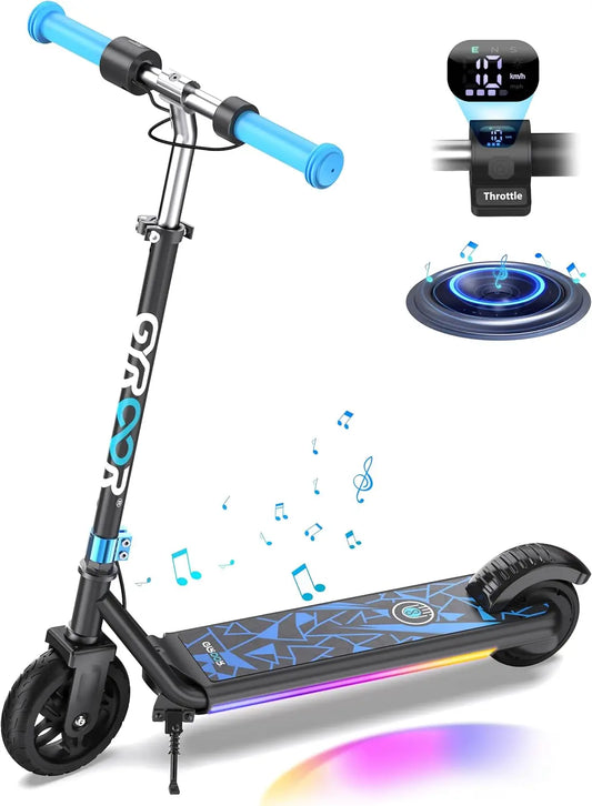 Kids Electric Scooter – 150W Motor, LED Display, Dual Brake System, Adjustable Height & Speed