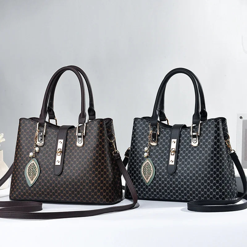 Luxury Designer Women's Handbag – Large Capacity, High-Quality Tote & Crossbody Bag