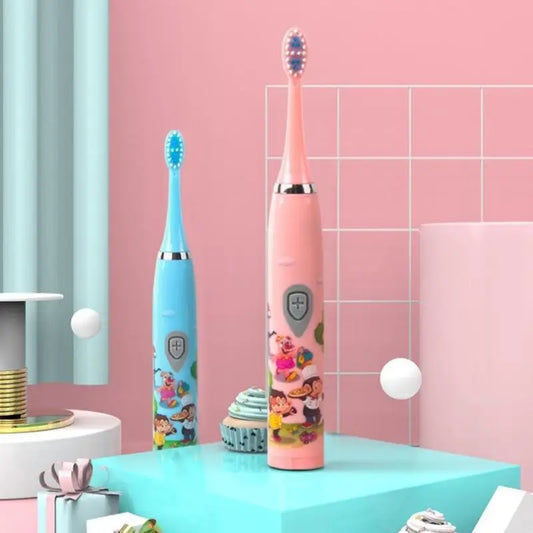 Children's Electric Toothbrush (3-12 Years) – Rechargeable & Soft Bristles