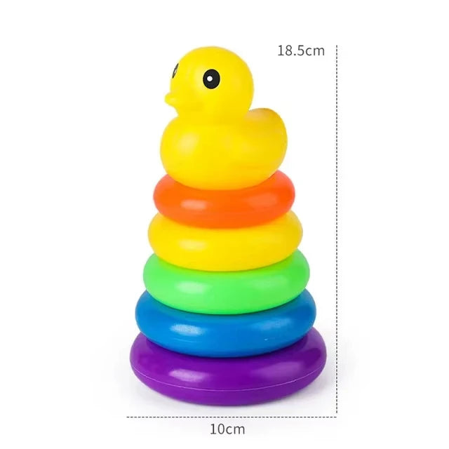 Montessori Ball Drop Stacking Tower Toy for Toddlers (1-3 Years)