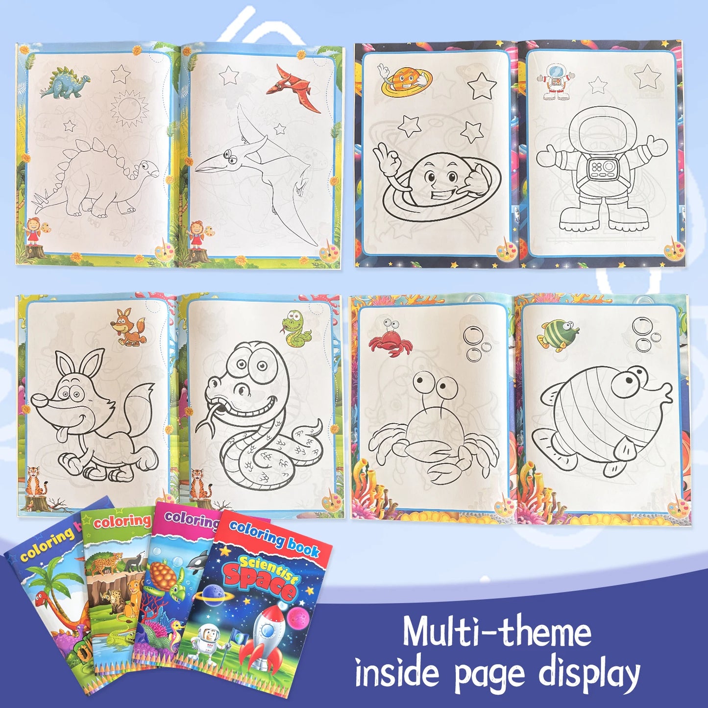 Kids Coloring & Drawing Book – Educational Graffiti Art Toy for Focus & Creativity